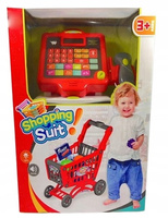 Kasa Sklepowa Oraz Wózek Z Supermarketu Z Efktami Świetlnymi/Dźwiekowymi