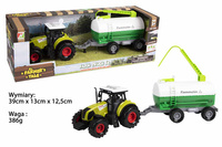 TRAKTOR TALE CYSTERNA ZE ŚWIATŁEM I DŹWIĘKIEM FLAMMABLE KARTON OTWARTY PAK 36/18