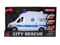 AUTO BUS POLICYJNY ŚWIATŁO, DŹWIĘK, POJAZD