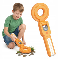 Wykrywacz Metali Zabawka Na Plażę Detektor Metalu Małego Odkrywcy 19 Cm