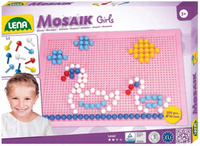 Lena Układanka Mozaika Do Układania Guziczkowa Różowa