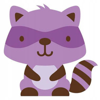 Malowanie Po Numerach Dla Dzieci Filetowy Szop 18x24 Cm Dla Dzieci