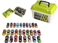 ZESTAW AUTEK SAMOCHODÓW AUT RESORAKÓW 40 SZT W SKRZYNCE