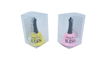 BRELOK DZWONEK KISS PLEKSA