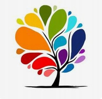 Malowanie Po Numerach Dla Dzieci Kolorowe Drzewo 18x24 Cm Dla Dzieci