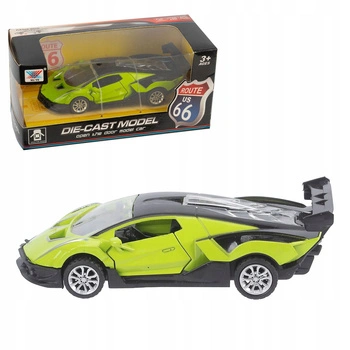 Auto Sportowe Lamborghini Wytrzymałe Metalowe Pull Back Zabawka Dla Dzieci