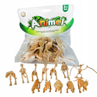 Zwierzęta Dinozaury Figurki Realistyczne 12 Sztuk