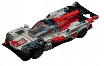 Sportowy Samochód Le Mans Czerwony Klocki Konstrukcyjne Do Składania 305 El