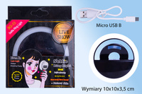 Lampa Pierscieniowa LED RING Do Telefonu Selfie