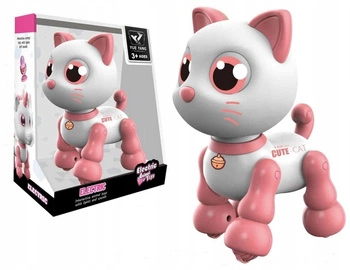 Kot Robot Interaktywny Mechaniczny Chodzący Oraz Powtarzający