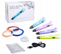 Długopis Do Druku 3D Zestaw Kreatywny Z Filamentem