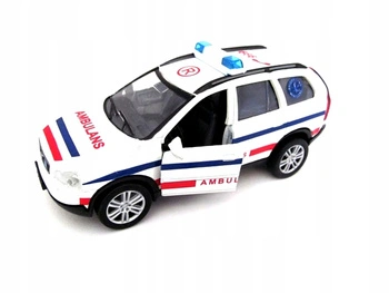 Samochód Karetka Ambulans Z Dźwiękiem Małe Auto Resorak Dla Dzieci