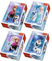 MINI PUZZLE FROZEN W KRAINIE LODU