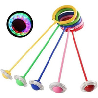 HULA HOP NA NOGĘ SKAKANKA NOŻNA ŚWIECĄCE KÓŁKO FITNESS GIMNASTYKA