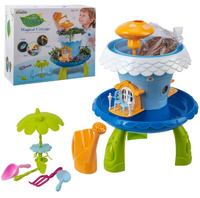 muzyka, światło we wnętrzu donicy. Bat