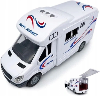 Kamper Auto 28 cm Światło Dźwięk Happy Journey Samochód Kempingowy Dzieci