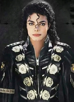 Diamentowa Mozaika Portret Michael Jackson W Kurtce 30x40 Cm Kreatywne