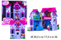 DOMEK DLA LALEK W WALIZCE DLA DZIEWCZYNEK NORIMPEX + AKCESORIA