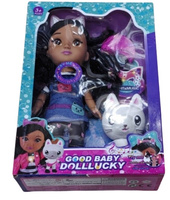 LALKA DOLLLUCKY Z KOTKIEM ŚW/DŹW, pak 72 
zestaw zawiera lalkę i kotka, 
wymiary 29,5 x 20 cm