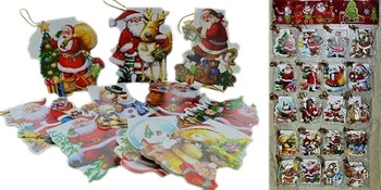 ZAWIESZKA DO TOREBEK BOŻONARODZENIOWYCH *160 FOLIA