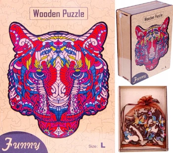 Drewniane Puzzle Dla Dorosłych Układanka Prezent