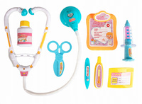 Zestaw Lekarski W Niebieskiej Walizce Efekty Dźwiękowe Oraz Świetlne