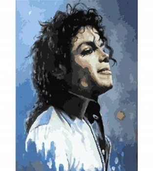 Malowanie Po Numerach Michael Jackson Portret 40X50 Cm Na Ramie Kreatywne