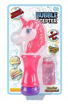 Aparat Do Baniek W Kształcie Jednorożca Z Dźwiękiem i Efektami Świetlnymi