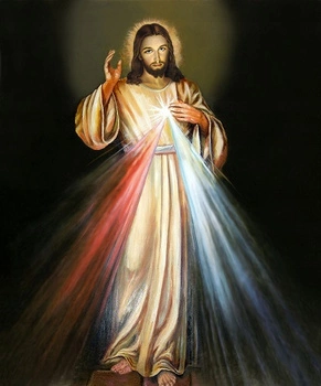 Malowanie Po Numerach Jezu Ufam Tobie 50x40 Cm Z Ramą Kreatywne