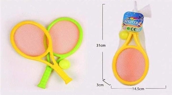 RAKIETKI Z LOTKĄ I PIŁKĄ, pak-144
Wymiary : 14,5cm x 3cm x 31cm
