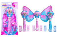 APARAT DO BANIEK KSZTAŁT RÓŻDZKI MOTYLA WYTWARZAJACY BAŃKI ŚWIATŁO DŹWIĘK