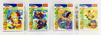 PUZZLE MINIMAXI SUPER ZINGS TREFL PAK 24