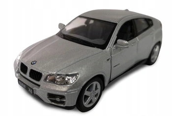 BMW X6 Kinsmart Metalowy 1:38 Pull Back Otwierane Drzwi 12,5 cm 4 Kolory