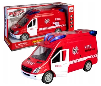 AUTO BUS STRAŻ POŻARNA ŚWIATŁO, DŹWIĘK, POJAZD