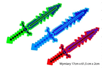 MIECZ EGIPSKI PIKSELE ŚW/DŻW.   PAK 144/72 
wymiary: 17*61,5*2 cm