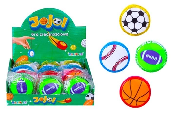 JOJO ŚWIECĄCE RYS. PIŁEK*12 BOX  /576/288
