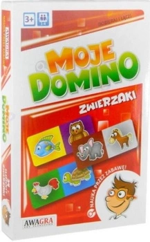 UKŁADANKA MOJE DOMINO ZWIERZAKI