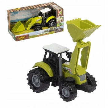 Ciągnik Traktor Pojazd Rolniczy Z Łyżką Dźwiękiem Światłem