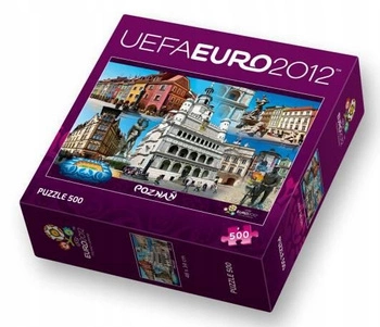 Klocki Puzzle Euro 2012 Poznań 500 Elementów