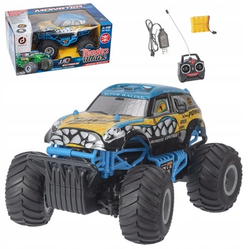 Auto Na Radio Zdalnie Sterowane Monster Truck Wytrzymała Zabawka Dla Dzieci