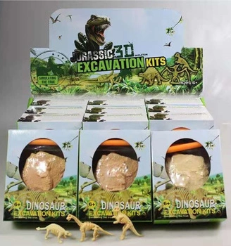 SKAMIELINA Z DINOZAUREM KARTONI*12 BOX EXCAVATION PAK 12/288