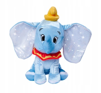 Pluszowy Słoń Dumbo Maskotka Simba 25 cm Disney 100 Lecie Błyszczące Uszy
