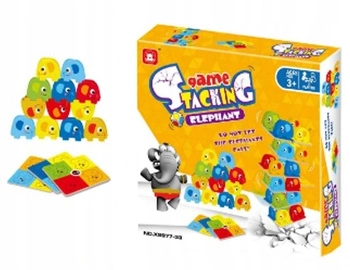 Spadające Słonie Gra Zręcznościowa Gra Wieża Słoni Rywalizacja Dla Dzieci