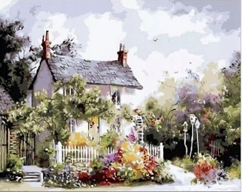 Malowanie Po Numerach Domek 40x50