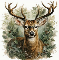 Malowanie Po Numerach Jeleń Król Puszczy 40x50cm Rama Kreatywne