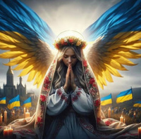 Diamentowa Mozaika Kobieta Ukraiński Anioł 30x40 Cm Kreatywne Diamenty