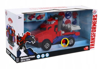 Auto Transformer Auto Pojazd Truck Z Efektami Świetlnymi Oraz Dźwiękowymi