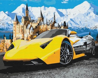 Diamentowa Mozaika Auto Sportowe 30x40