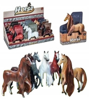 Figurka Konia Z Długą Grzywą Konik Kolekcjonerski