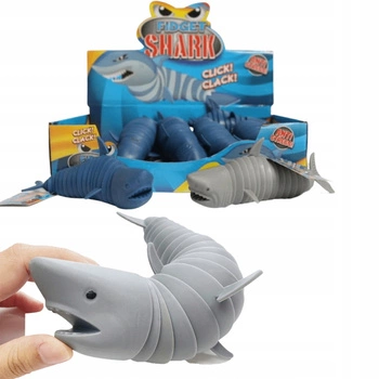 Rekin Elastyczny Antystresowy Sensoryczny Fidget 21cm